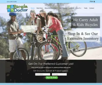 Yourbicycledoctor.com(Everything Bicycles) Screenshot