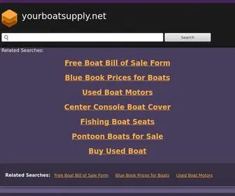 Yourboatsupply.net(Yourboatsupply) Screenshot