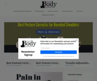 Yourbodyposture.com(Your Body Posture) Screenshot