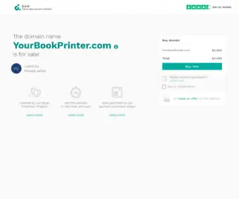 Yourbookprinter.com(Book printing company) Screenshot