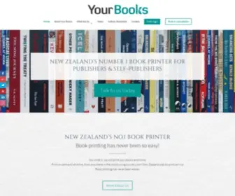 Yourbooks.co.nz(Book Printer) Screenshot