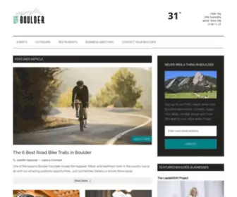 Yourboulder.com(Explore The Boulder) Screenshot