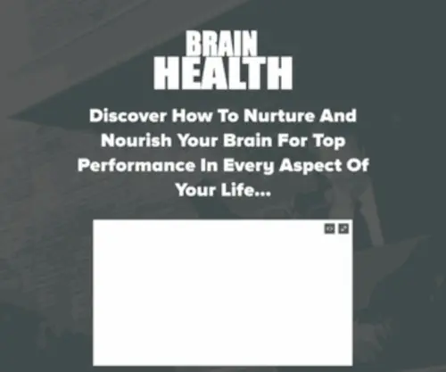 Yourbrainhealthtraining.com(Brain Health Training) Screenshot