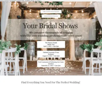 Yourbridalexpo.com(Bridal Shows) Screenshot