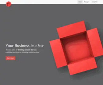 Yourbusinessinabox.co.nz(Your business in a box) Screenshot