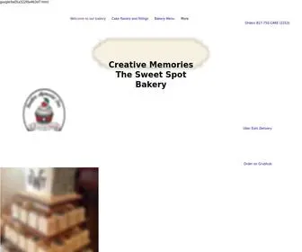 Yourcakeplace.com(Bakery) Screenshot
