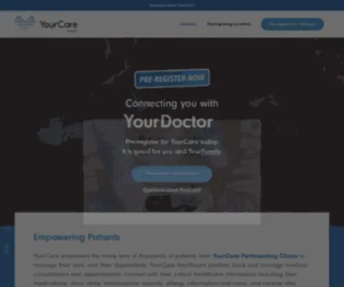 Yourcare.health(Start putting your health into your own hands) Screenshot