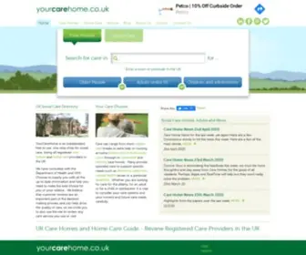 Yourcarehome.co.uk(UK Care Homes & Home Care Directory) Screenshot