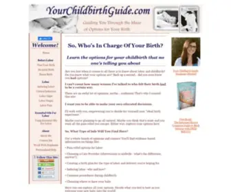 Yourchildbirthguide.com(Your Childbirth Guide) Screenshot