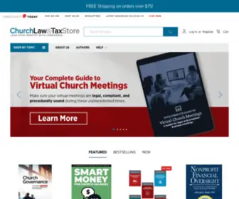 Yourchurchresources.com(Church Law & Tax Store) Screenshot