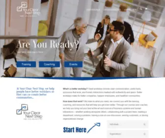 Yourclearnextstep.com(Your Clear Next Step) Screenshot