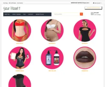 Yourcloset1.com(Lipo gel) Screenshot