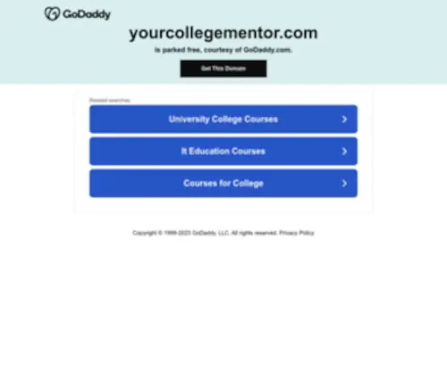 Yourcollegementor.com(Yourcollegementor) Screenshot