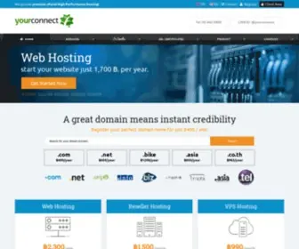 Yourconnect.com(โฮสติ้ง) Screenshot