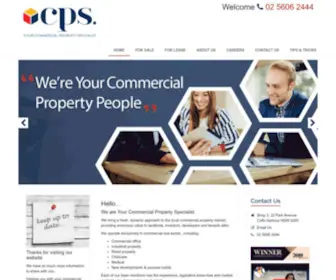 YourcPs.com.au(Your Commercial Property Specialist) Screenshot