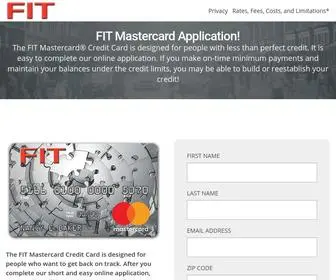 Yourcreditfit.com(FIT Mastercard) Screenshot