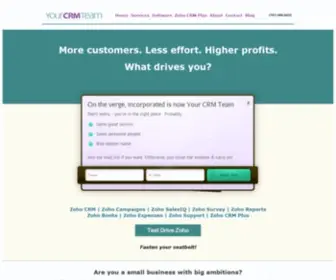 Yourcrmteam.com(Your CRM Team) Screenshot