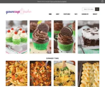 Yourcupofcake.com(Your Cup of Cake) Screenshot