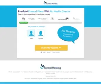 Yourdailyfinance.co.uk(Funeral Planning) Screenshot