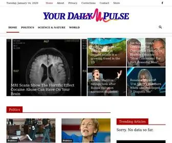 Yourdailypulse.com(Your Daily Pulse) Screenshot