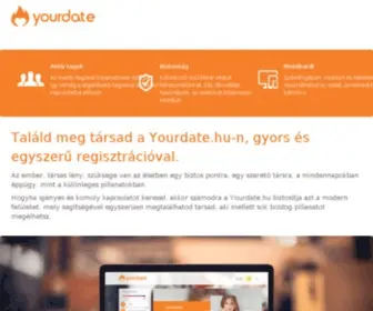 Yourdate.hu(Társkereső) Screenshot