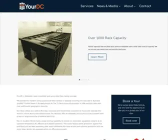 Yourdc.com.au(Data Centre Adelaide) Screenshot