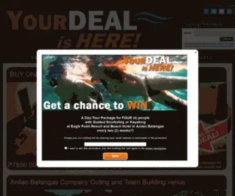 Yourdealishere.com(Discount Vouchers) Screenshot