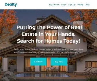 Yourdealty.com(Real Estate made simple for everyone) Screenshot