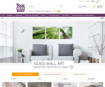 Yourdecoshop.com(Besondere Wanddeko & Accessoires entdecken) Screenshot