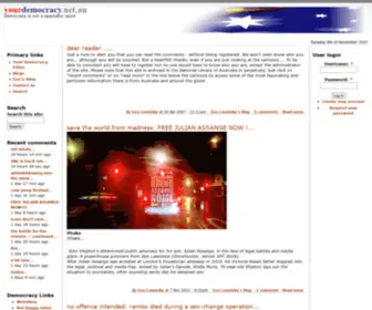 Yourdemocracy.net(Your Democracy) Screenshot