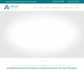 Yourdentalimplants.com(Altura Periodontics) Screenshot