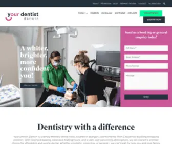 Yourdentistdarwin.com.au(Casuarina Dentist) Screenshot