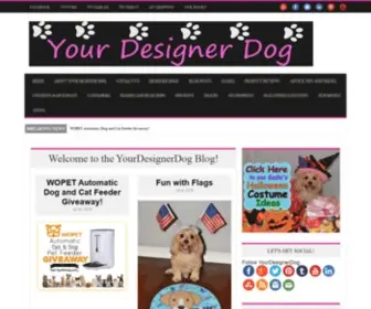 Yourdesignerdogblog.com(The YourDesignerDog Blog) Screenshot