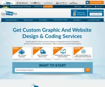 Yourdesignpick.com(Best Web Design Company) Screenshot