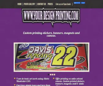 Yourdesignprinting.com(Yourdesignprinting) Screenshot