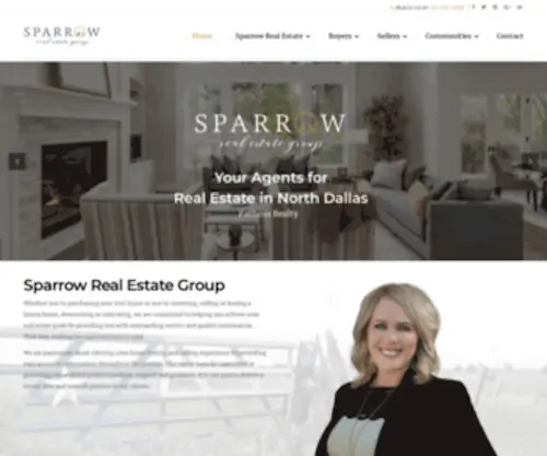 Yourdfwagent.com(Sparrow Real Estate Group) Screenshot