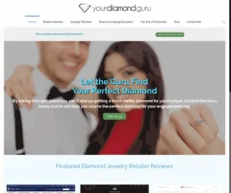 Yourdiamondguru.com(Independent Advice on Diamonds and Engagement Rings) Screenshot