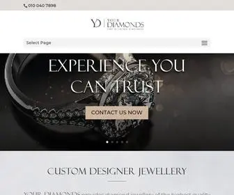 Yourdiamonds.co.za(Your Diamonds) Screenshot