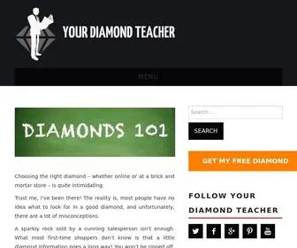 Yourdiamondteacher.com(Your Diamond Teacher) Screenshot