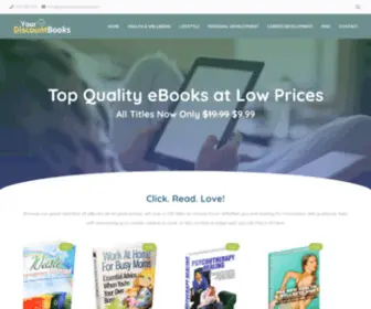 Yourdiscountbooks.com(Great eBooks at Great Prices) Screenshot