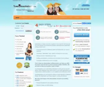 Yourdissertation.com(Dissertation Writing Services) Screenshot