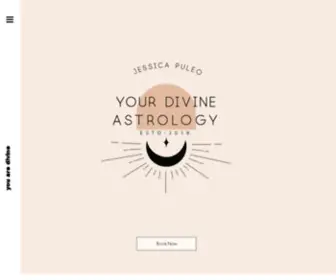 Yourdivineastrology.com(Home) Screenshot