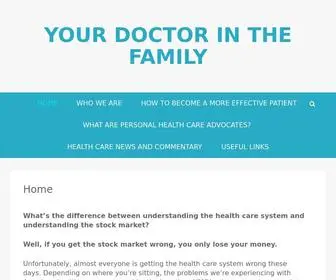 Yourdoctorinthefamily.com(Your Doctor In The Family) Screenshot