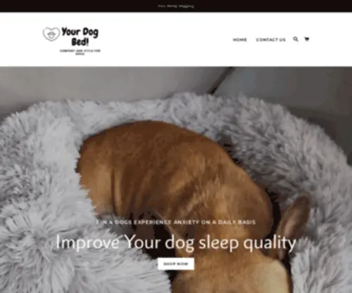 Yourdogbed.com(Quality Dog Beds) Screenshot