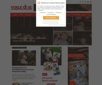 Yourdogmagazin.at(YOUR DOG Hundemagazin) Screenshot