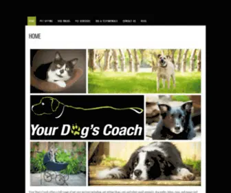 Yourdogscoach.com(Yourdogscoach) Screenshot