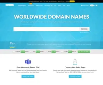 YourDomainname.com(Domain name registrar & DNS service provider) Screenshot