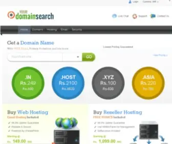 YourDomainsearch.com(Domain Name Search) Screenshot
