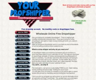 Yourdropshipper.com(Our wholesale online free dropshipping program) Screenshot