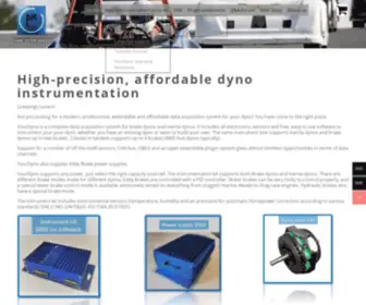 Yourdyno.com(High-precision, affordable dyno instrumentation) Screenshot